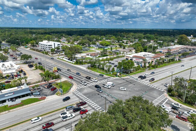 Granada Blvd has a large retail area that is only minutes from The Trails.
