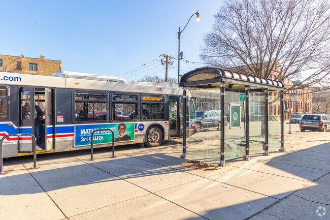 Pilsen residents have access to a number of buses.