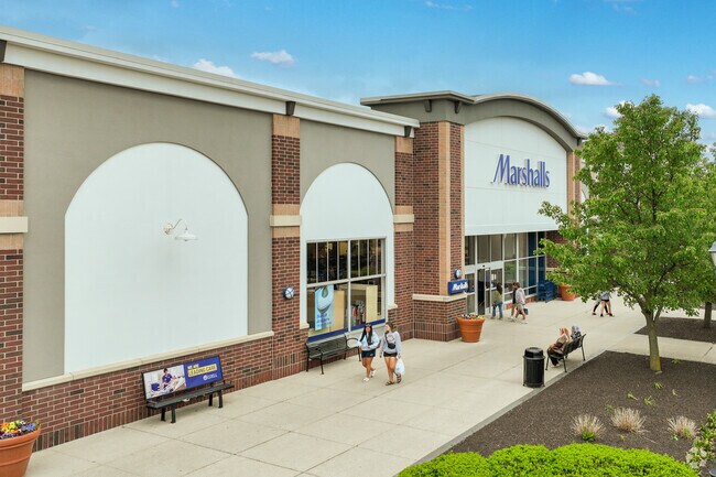 Jefferson Pointe in Interurban Arcres is an open air mall with several retailer shops including Marshalls.