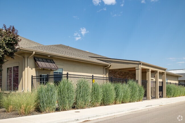 The east classrooms at Montessori Academy - Meridan.