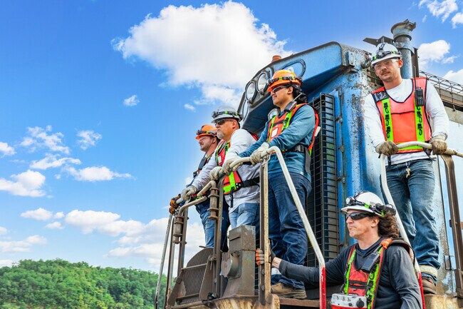 East Pittsburgh's hardworking heroes show off their blue collar pride.