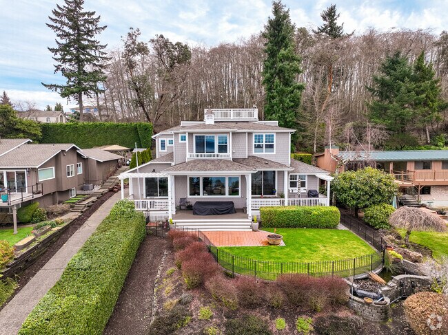 Stunning Craftsman home on the bluffs overlooking Puget Sound, in NE Tacoma.