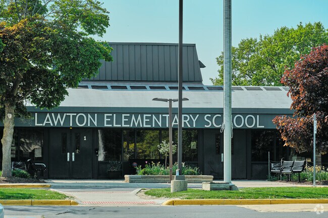 Lawton Elementary School is rated above average by both Great Schools and Niche.