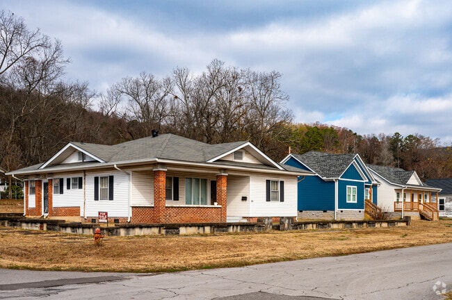 There is a wide variety of home styles in South Pittsburg.