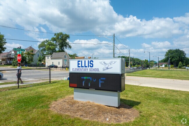 Ellis Elementary School has an eagle for their mascot.