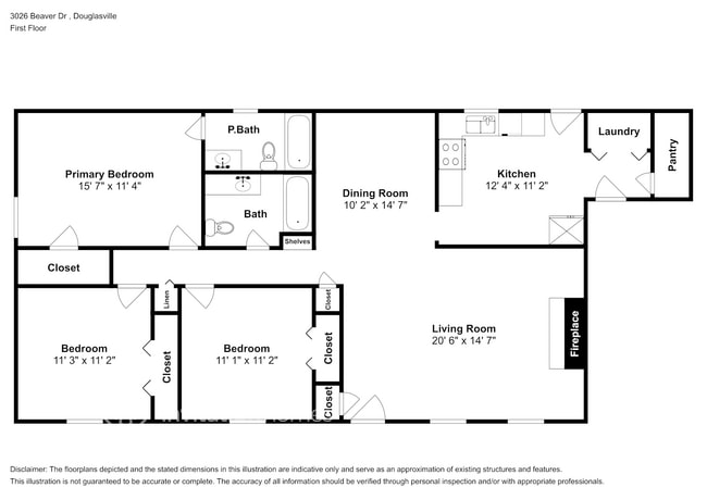 3026 Beaver Dr, Douglasville, GA 30135 - photo 2