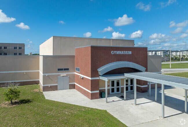 Bella Citta Elementary has a newly refurbished gymnasium for it's students.