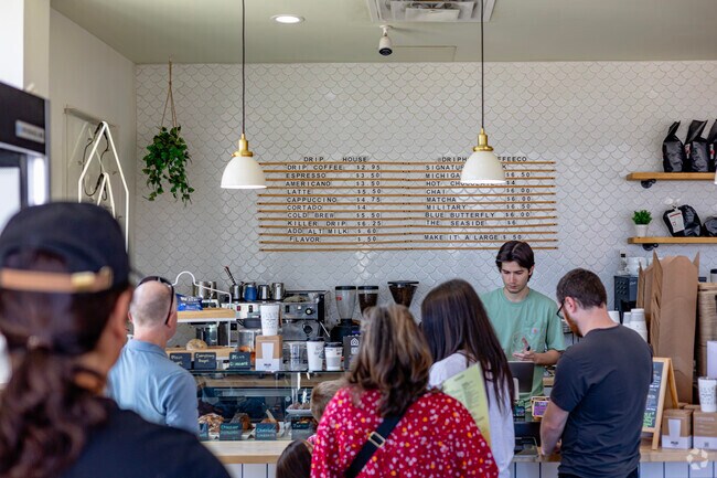 Drip House is a great place to caffeinate and study in Allmendinger.