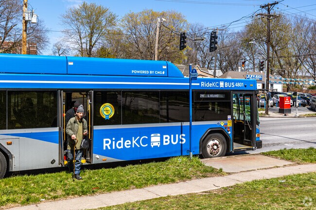 Jump on the Ride KC Bus to get anywhere around town.