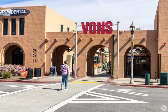 A customer walks into Vons located in Liberty Station nearby Point Loma Heights.