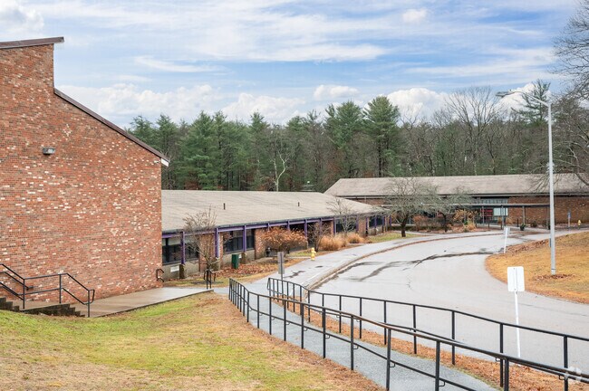 Plymouth River Elementary School in Hingham got an A in the teachers category from Niche.