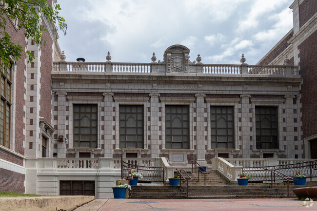 Historic Cleveland Elementary School in Newark, New Jersey.
