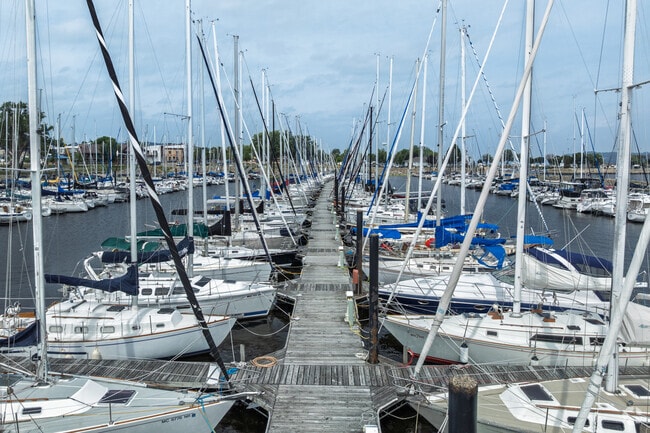 There are multiple marinas in Lake City.