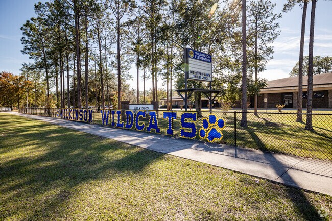 The Wildcats show pride in their academics at Wilkinson Elementary School in Middleburg.