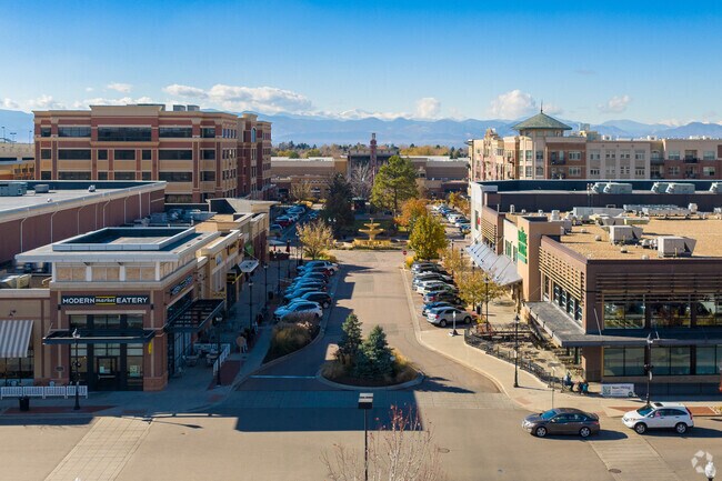 The Streets at Southglenn provides a quaint shopping district for the area.