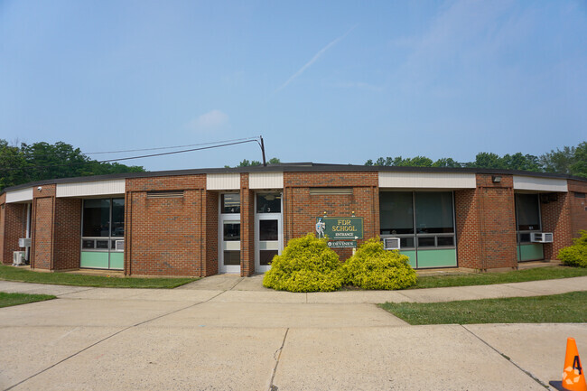 Franklin D Roosevelt School front entrance in Potters-New Dover.