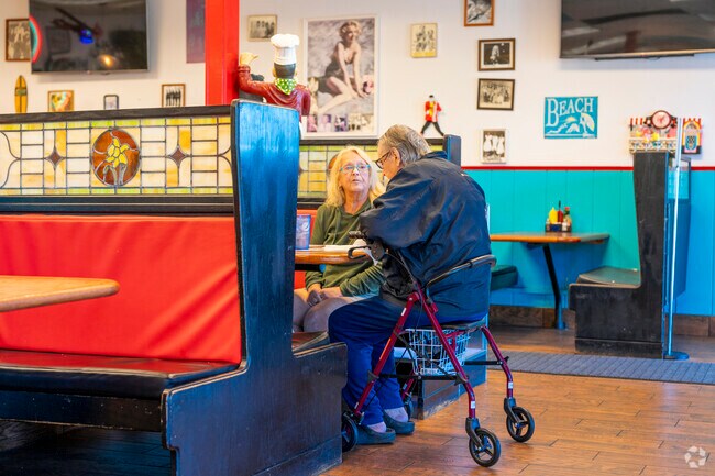 The 60's cafe and diner is a great place to take your family to eat in the Neotsu area.