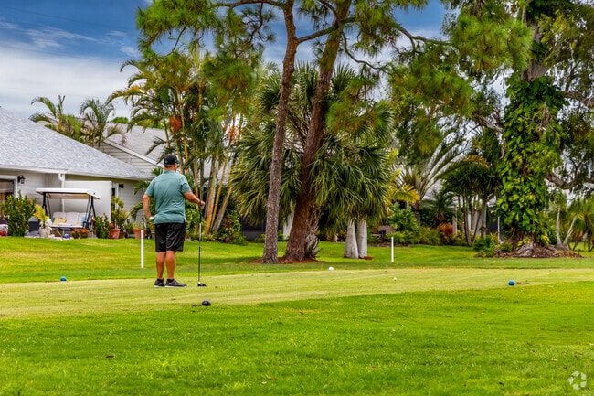 Enjoy a day on the greens at the Seminole Lake country club near Lake Park.