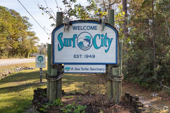 Surf City is a sanctuary for sea turtles and coastal wonders.