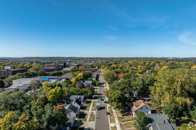 North Side Hill is minutes away from downtown Eau Claire.