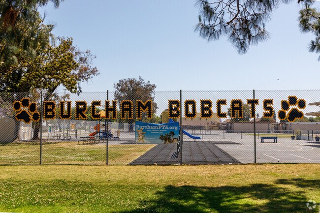 School pride at Burcham Elementary School in Long Beach.