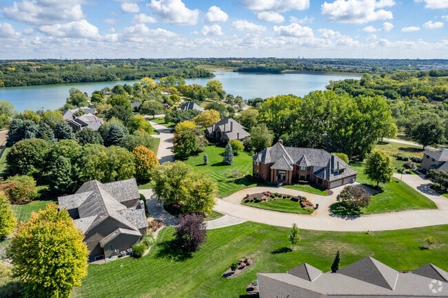 You will find many lake-side homes in the North Central Omaha neighborhood