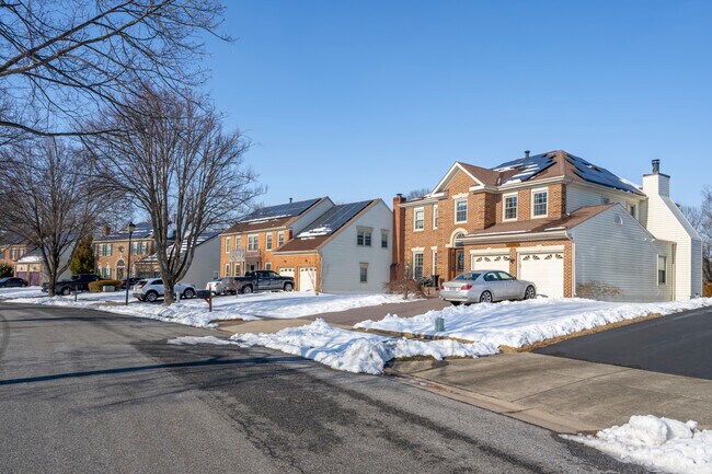 New build traditional homes line many a street in South Lake.