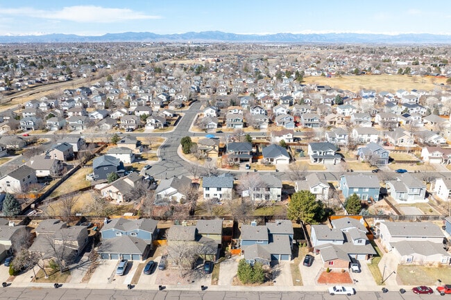 The homes in Deer Run are built on generously sized lots.