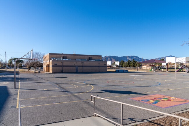 Playground adventures unfold at Cooley Elementary.
