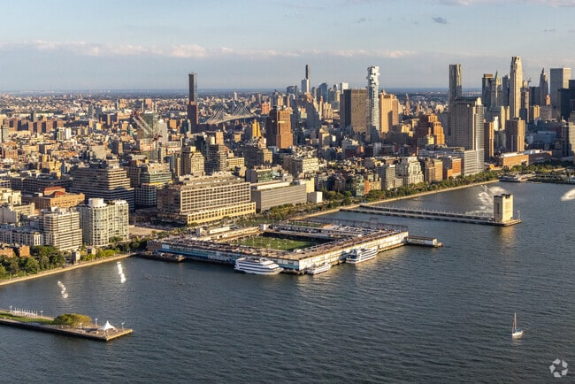 Welcome to the Hudson Square neighborhood of New York City.