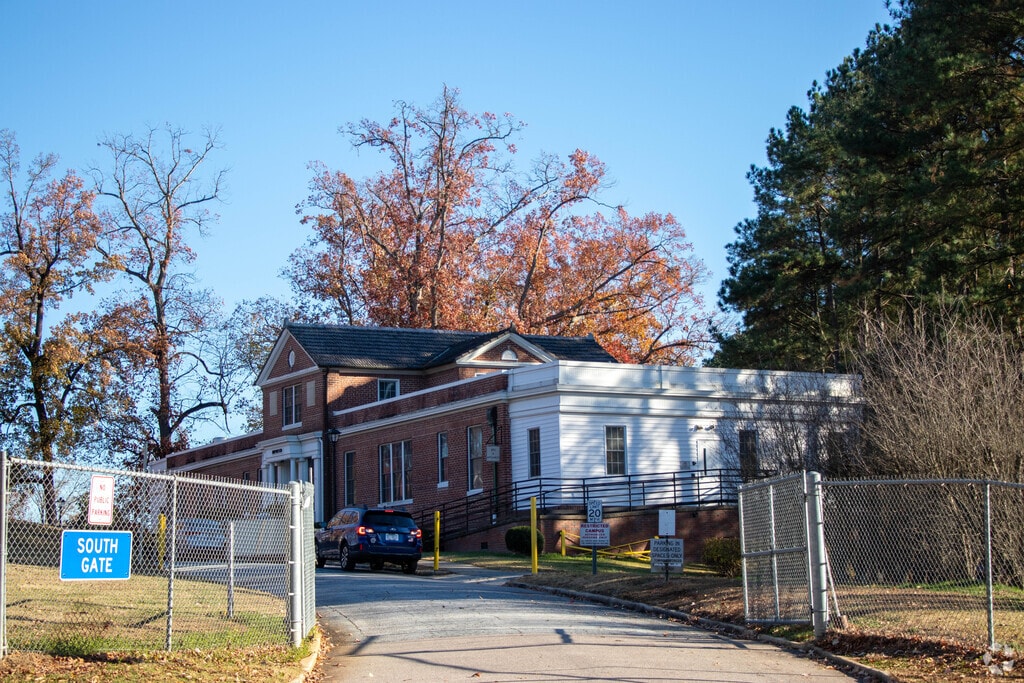 Wake Young Women's Leadership Academy provides education in 
Pullen Park.