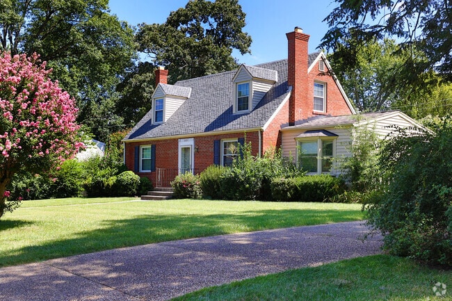 Cape cod brick house in Crestview neighborhood.
