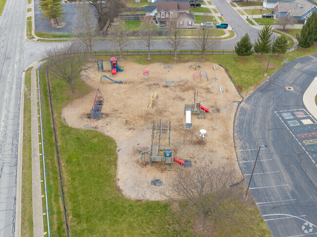 Students love to play on the playground for recess.