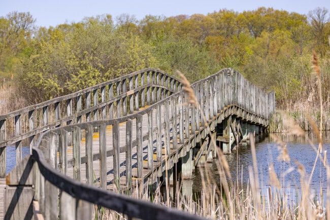 The Crosswinds Marsh Nature Preserve trail is in outlying Wayne County.