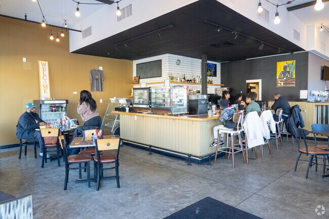 Take South Florissant Rd to Hive Cafe just outside of Berkeley.