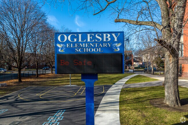 Oglesby Elementary School serves grades PK, K-8.