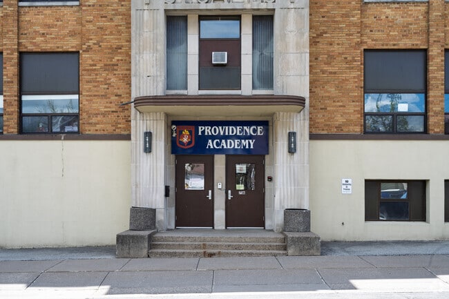 Providence Academy serves grades K-12.