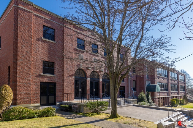 Saint Augustine School building in Mount Pleasant, Providence RI.