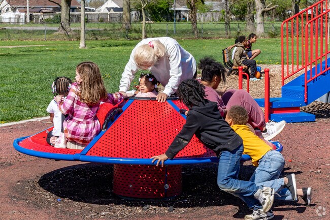 Barnett Columbus Recreation and Parks Department provides a playground.