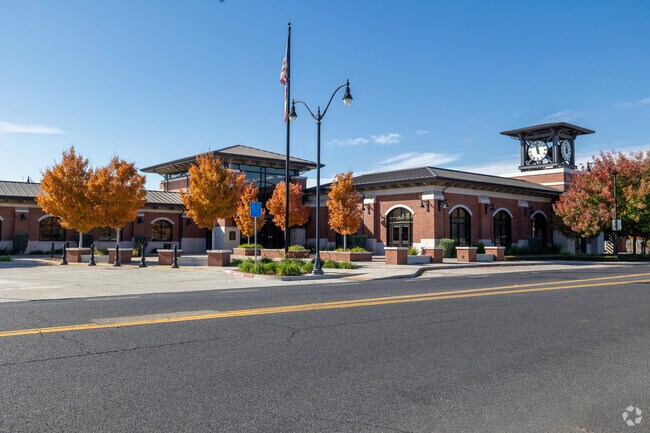 Manteca Transit Station is the hub of Downtown Manteca.