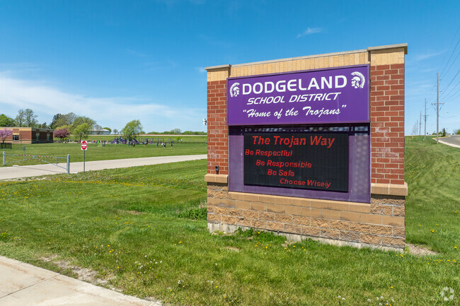 Dodgeland Middle School in Juneau, WI offers small class sizes and dedicated teachers.