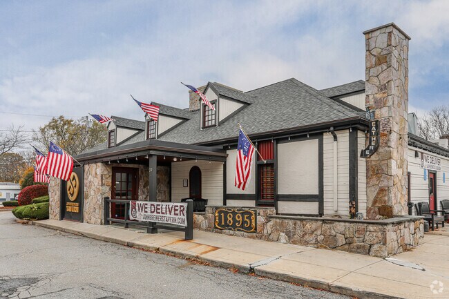 Stop by John Brewers Tavern for American style food in Bleachery.