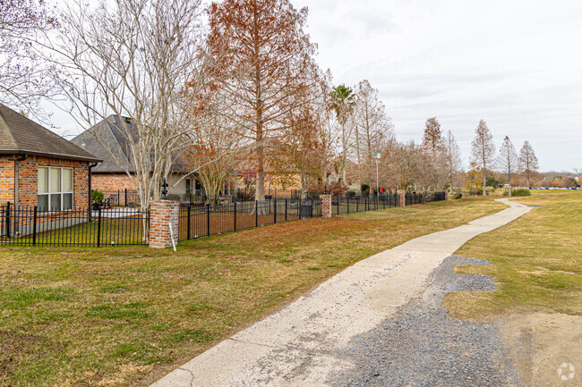 Some homes near Sorrento run along the Pelican Point Golf & Country Club.