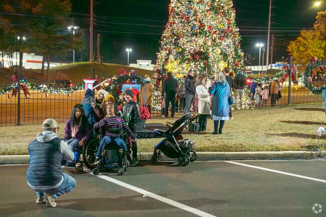 Spend time with family at the Hoover Christmas Tree Lighting.