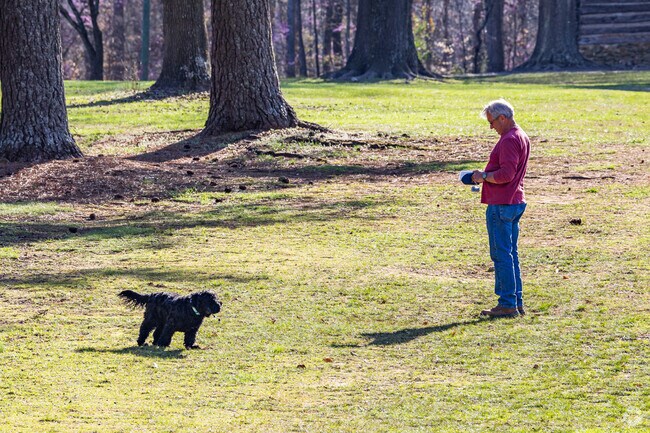 Hodgin Valley residents enjoy the outdoors at Hagan Stone Park.