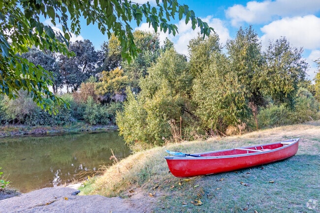 Enjoy a quiet evening by the Merced River at Hagaman Park near Hilmar-Irwin.
