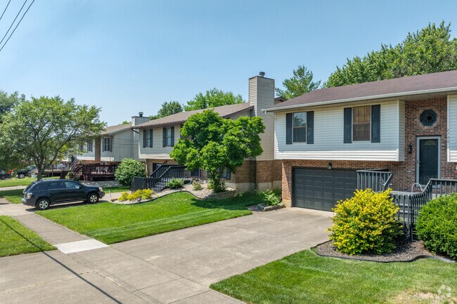 Split level homes are one of the more common styles found in New England Heights.