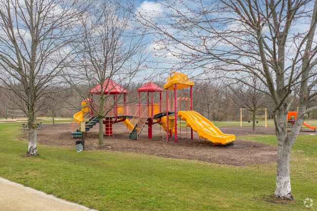 Brewer Park has a playground that children enjoy.