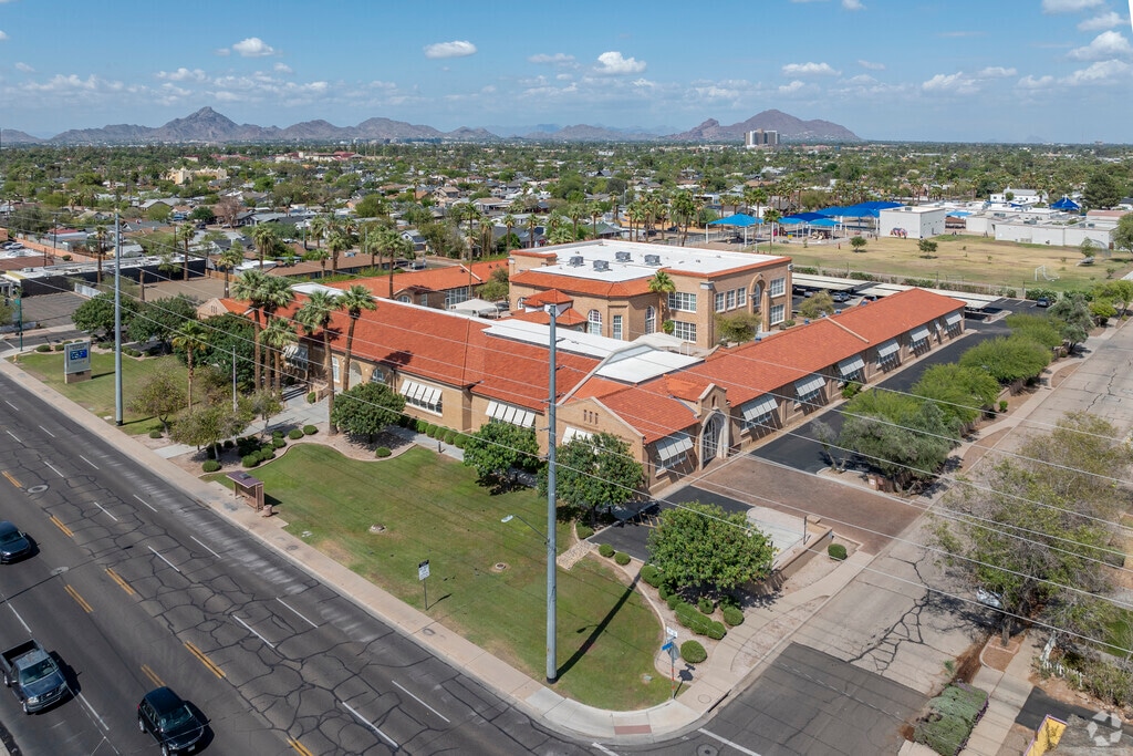 Emerson Court houses offices for the Phoenix Elementary School District.
