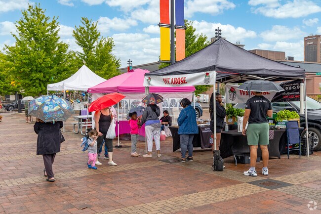 Downtown farmer's markets are a Saturday favorite for Maywood residents.